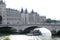 The Seine in Paris - France - Front view