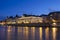 Seine River and conciergerie, Paris