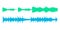 Seismogram earthquake seismic graph diagram. Seismometer or sound waves vibration richter activity