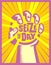 Seize the day hand catching the sun carpe diem concept illustration