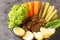 Selat Solo Javanese style beef steak, popular in Solo Central Java closeup in the bowl. Horizontal