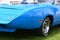 Selected view of drivers front on Plymouth Superbird