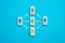 Selecting an intermediary for contact and transaction. Opposition to monopoly and cartel collusion. Mediation networking and