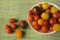 Selection of assorted cherry tomatoes