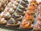 Selection of Crostini