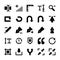 Selection, Cursors, Resize, Move, Controls and Navigation Arrows Vector Icons 4