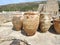 A selection of large storage  pots