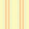 Selection lines background seamless, flow fabric texture vector. Mockup vertical stripe textile pattern in light and orange colors