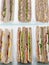 Selection Of Take Away Sandwiches