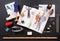 Selection of tools for a tailor or seamstress