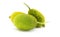 selective focus, group of spiny gourd on studio background