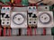 Selective focus image with noise effect electrical parts of low voltage switch board.