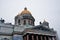 Selective focus photo of Saint Isaacs Cathedral in Saint Petersburg, Russia.