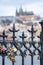 Selective Focus Of Romantic Padlocks On Charles Bridge, Prague