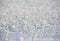 Selective focus shot of frozen grass on a snow-covered field, winter seamless texture