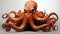 selective image of Common octopus, Wildlife animal. generative ai