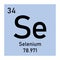 Selenium chemical symbol