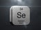 Selenium element from the periodic table