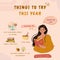 Self-care Things To try This Year Woman Motivation Instagram Post