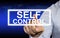 Self Control, Motivational Words Quotes Concept