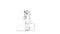 Self drawing animation of single line draw young happy successful businessman show money paper stack and gives thumbs up gesture.