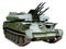 Self-propelled armored antiaircraft gun