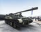 Self-propelled gun 2S5  `Hyacinth S` at the exhibition of the International military-technical forum `Army-2020`