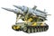 Self-propelled launcher anti-aircraft missile system krug