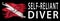 Self Reliant Diver, Diver Down Flag, Scuba flag