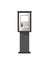 Self-service kiosk. Self-pay terminal for retail chains, parking lots, rentals