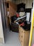 A self storage unit full of household items