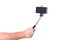 Selfie monopod in hand