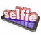 Selfie Word 3d Camera Phone Self Portrait Social Media