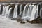 The Selfoss waterfall in Iceland