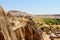 Selime cathedral monastery at Green tour in Cappadocia, Turkey