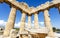 Selinunte, Ruins of the temple of Hera Temple E, Sicily, Italy