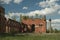 Selishchenskiye barracks in Chudovo district. Novgorod region. Ruins.