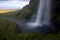 Seljalandfoss waterfall on Iceland