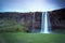 Seljalandsfoss. Beautiful waterfall in Southern Iceland.