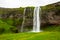 Seljalandsfoss one of the most famous Icelandic waterfall