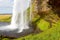 Seljalandsfoss waterfall in Iceland