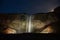 Seljalandsfoss waterfall in South Iceland.