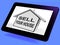 Sell Your House Home Tablet Shows Listing Real Estate