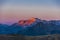 Sella group in the Dolomites at dawn