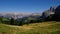 Sella pass in Dolomites, italian Alps