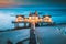 Sellin Pier at twilight, Baltic Sea, Germany