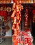 Selling Decorations for the Chinese New Year