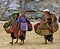 Selling handicrafts on the beach