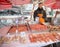 Selling Shellfish, Fish Market, Bergen, Norway