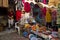 Selling souvenirs in a market in Douz, Tunisia.